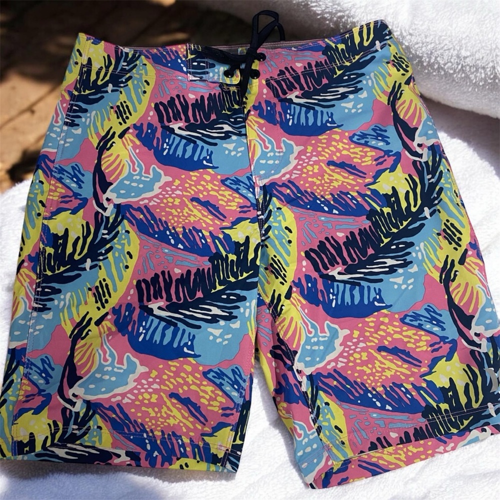 Hurley Multicolor Abstract Boardshorts